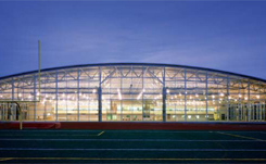 kenyon-college-case-study Evening view of the athletic center at Kenyon College