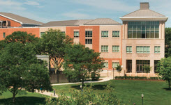 adanti-student-center Daytime exterior view of the Adanti Student Center at Southern Connecticut State University