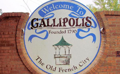 city-of-gallipolis-case-study-thumb Daytime view of the City of Gallipolis welcome sign