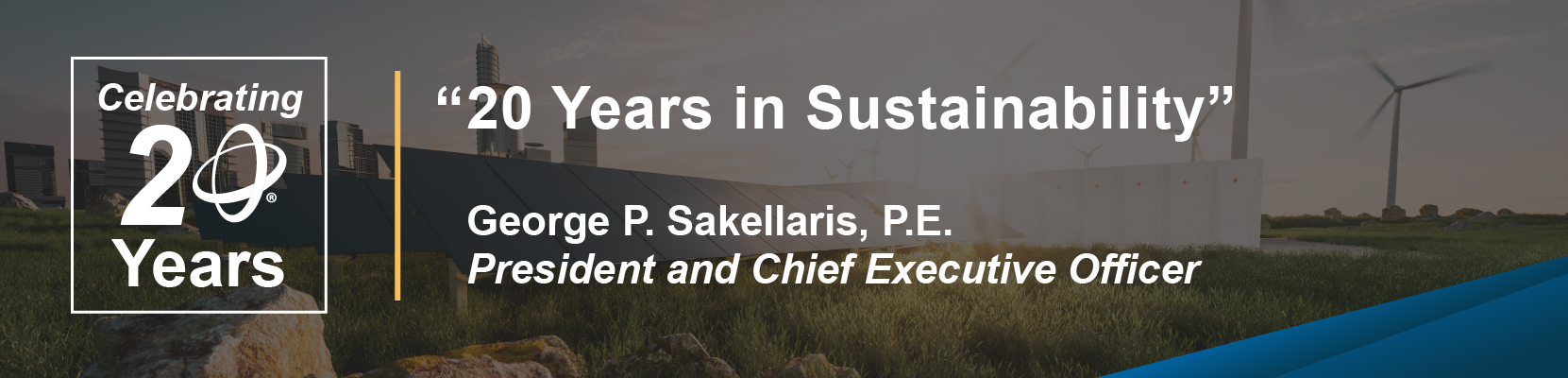 20 Years in Sustainability