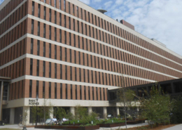 Daytime view of the main building at Medical University of South Carolina