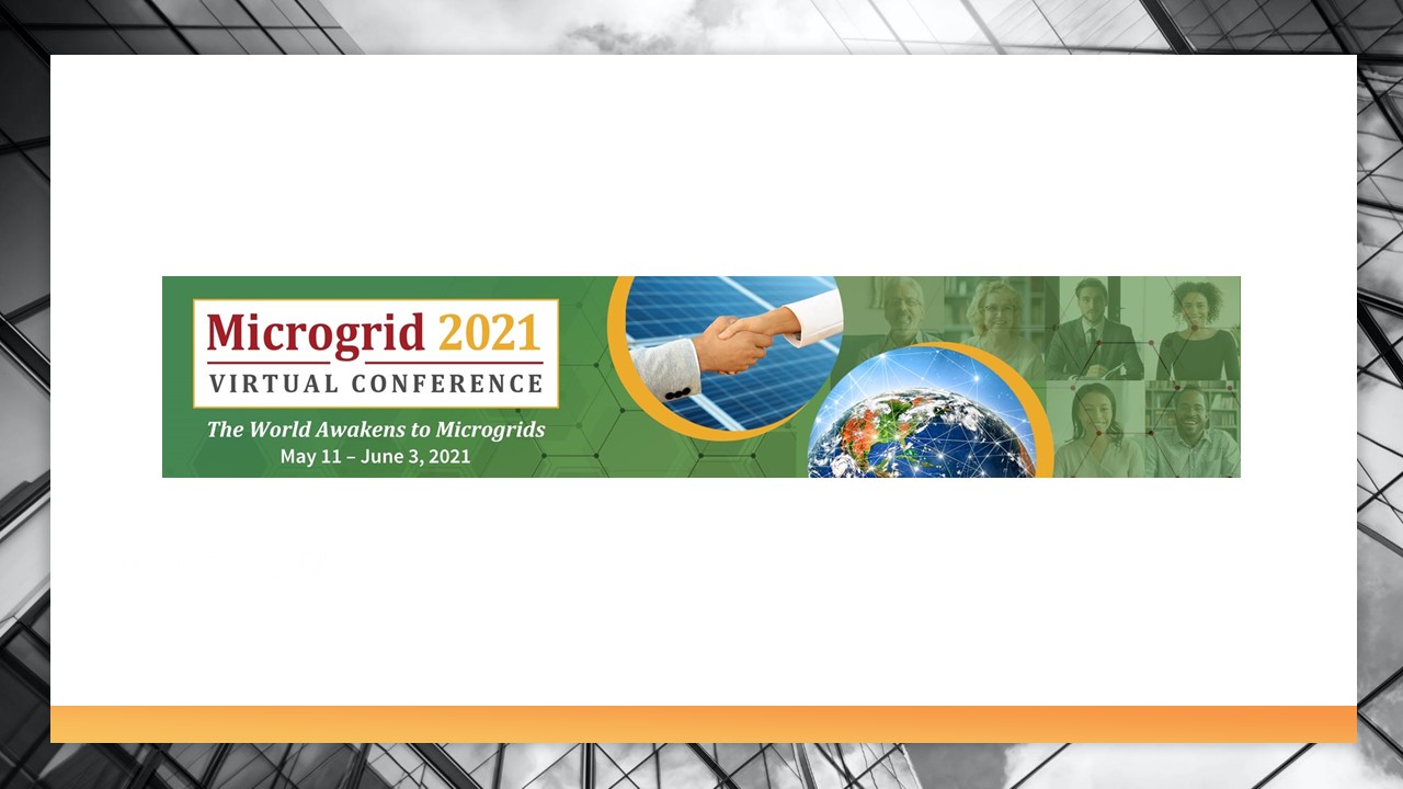 Microgrid 2021 Virtual Conference