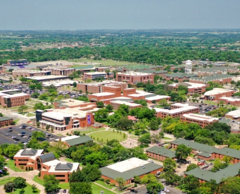 aerial view of Tarleton State University