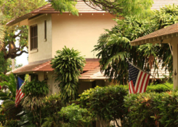 Daytiime view of homes at a Hickam Communities development in Hawaii