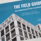 Screenshot of the cover of The Field Guide to Decarbonization Planning Strategies to net zero for the built environment Presented by Ameresco