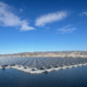 Daytime view pf a floating solar energy system at Mountain Regional Water in Utah