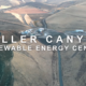 Screen capture showing an aerial view of the Keller Canyon renewable natural gas plant with the words Keller Canyon Renewable Energy Center superimposed