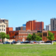 Daytime view of a portion of downtown Wichita Falls