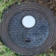 Daytime view of a smart municipal water meter cover in Mesquite Texas
