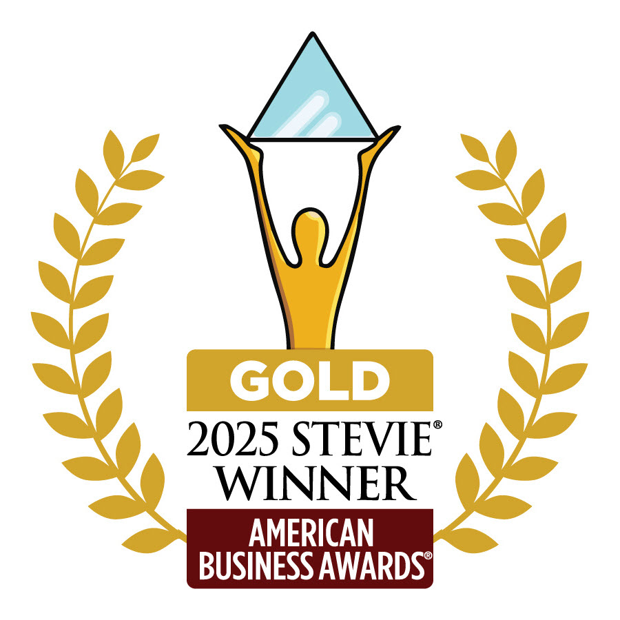 Gold 2025 Stevie Winner American Business Awards logo