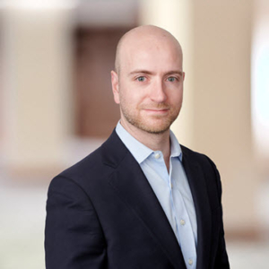 Portrait of Joshua Baribeau Ameresco Senior Vice President and Chief Investment Officer