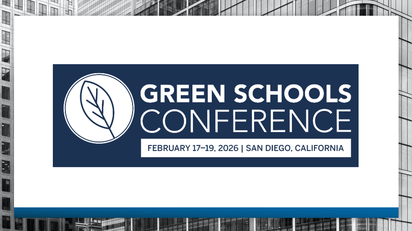 Green Schools Conference Logo Conference Date February 17-19 2026 San Diego California