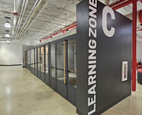Matchbook School Interior Hallway