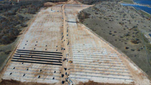 solar installation in Kozani, Greece