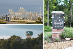 Advanced Metering Infrastructure (AMI) contracts with the cities of Baytown and Shenandoah, Texas