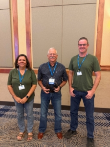 Photo of 3 people on the RUSA Team