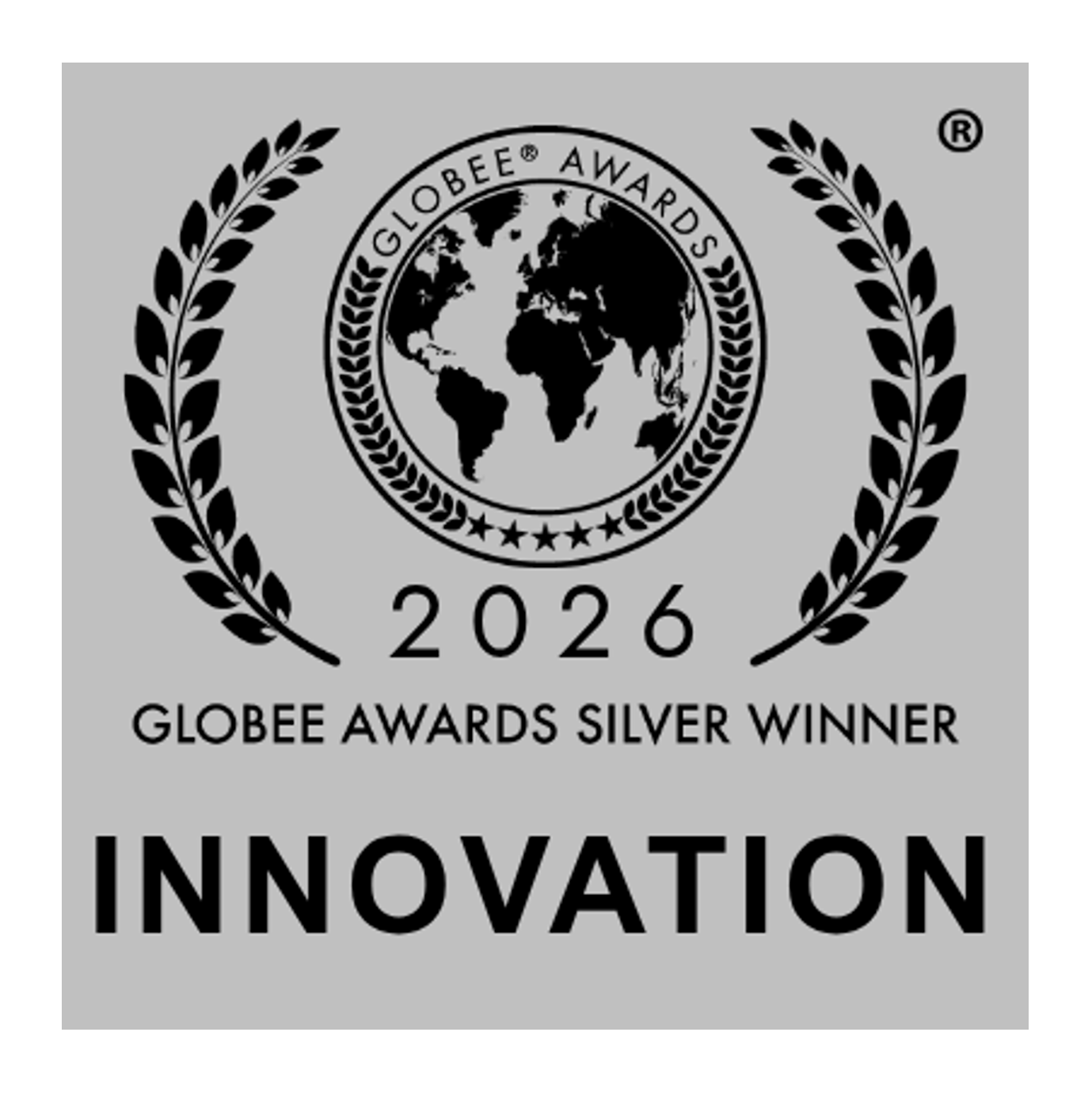 2026 Globee Silver Award logo for Innovation